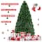Costway 6ft. Fiber Optic Artificial Christmas Tree, LED Lights
